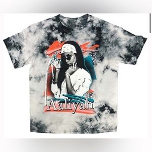 NWOT Philcos Aaliyah Tie Dye Graphic Tee Shirt